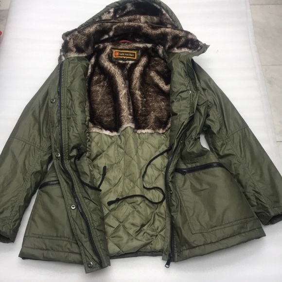 Lady Von Hart Army Green Jacket - Picture 3 of 5